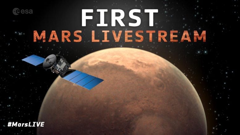 First Mars Livestream