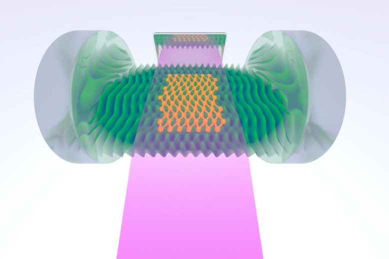 First Optical Lattice With Sound