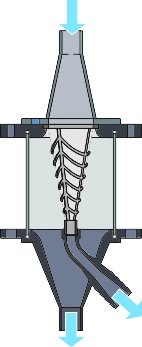 Fish Gill Inspired Washing Machine Filter