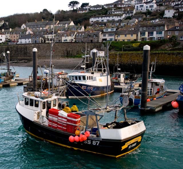 Fishers in Newlyn, Cornwall
