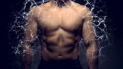 Fitness Man Upper Body Strength Energy