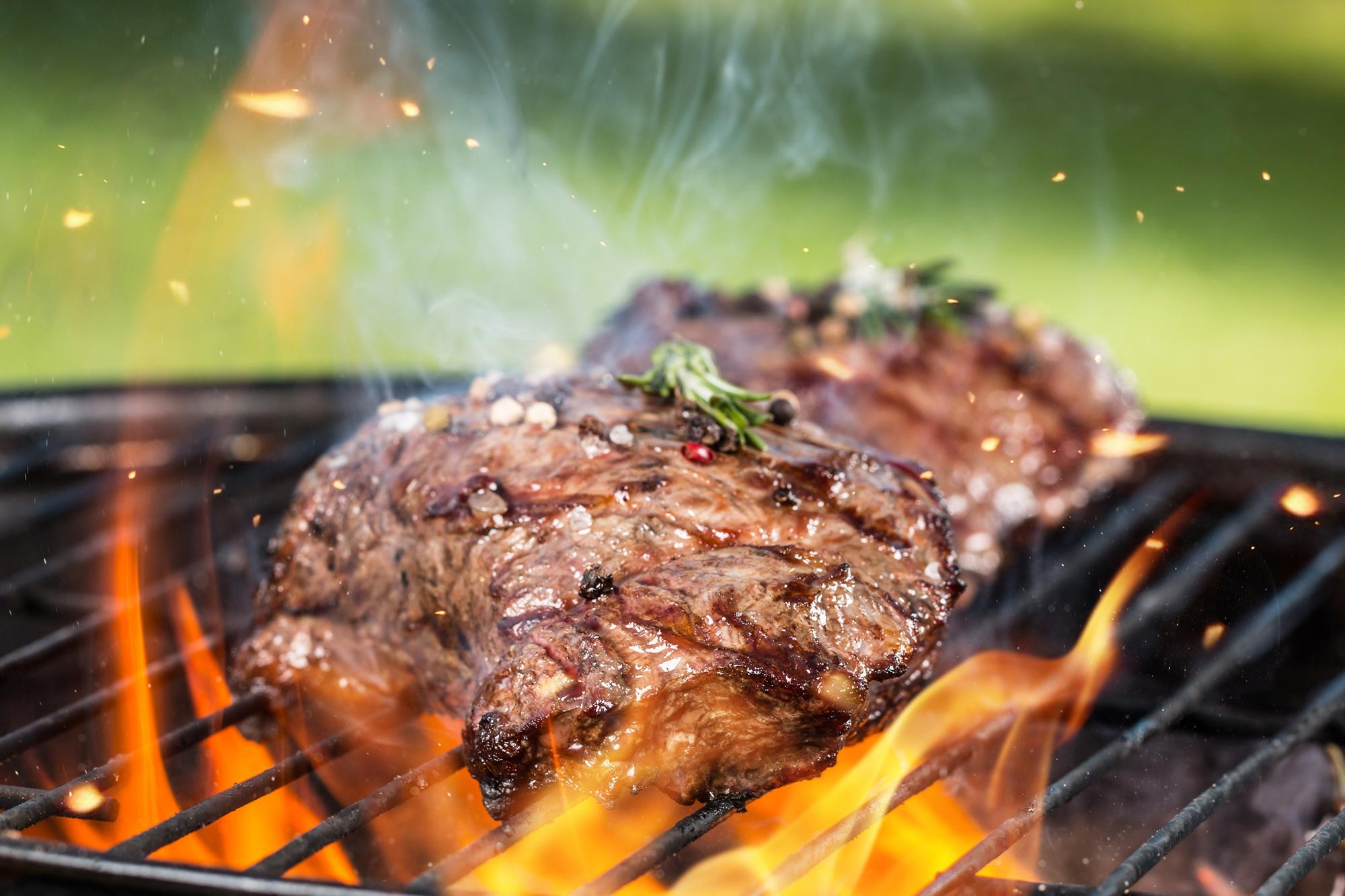Flame Grilled Steaks