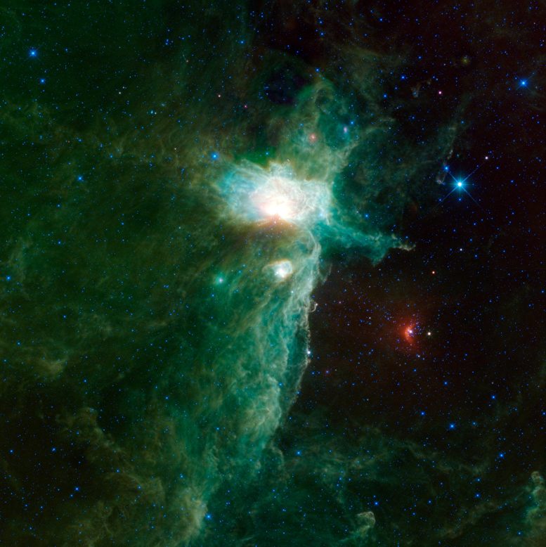 Flame Nebula WISE