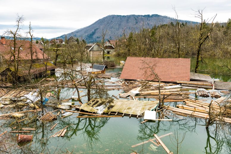 Flood Damage Houses