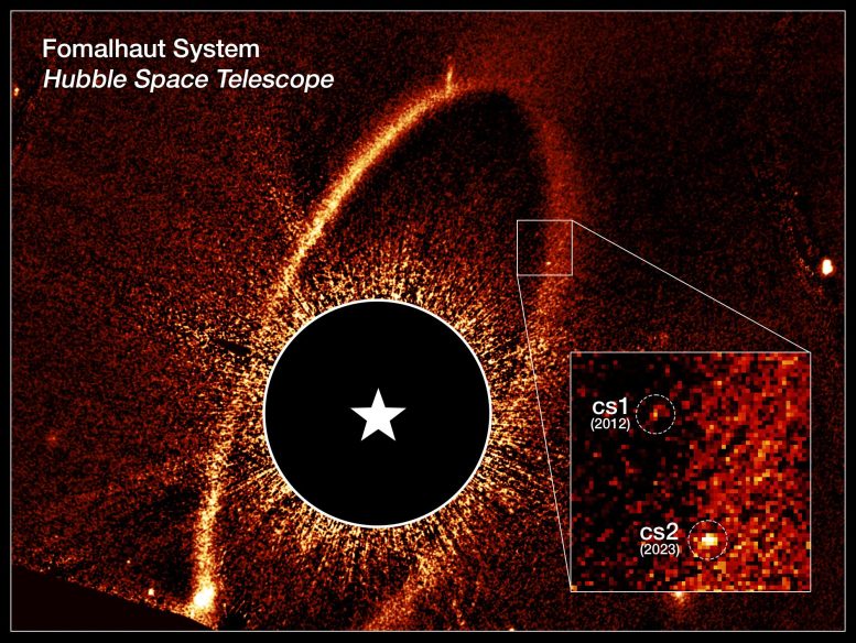 Fomalhaut System Hubble Space Telescope