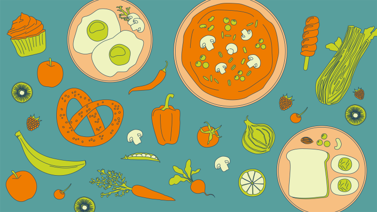 Food Decision Illustration