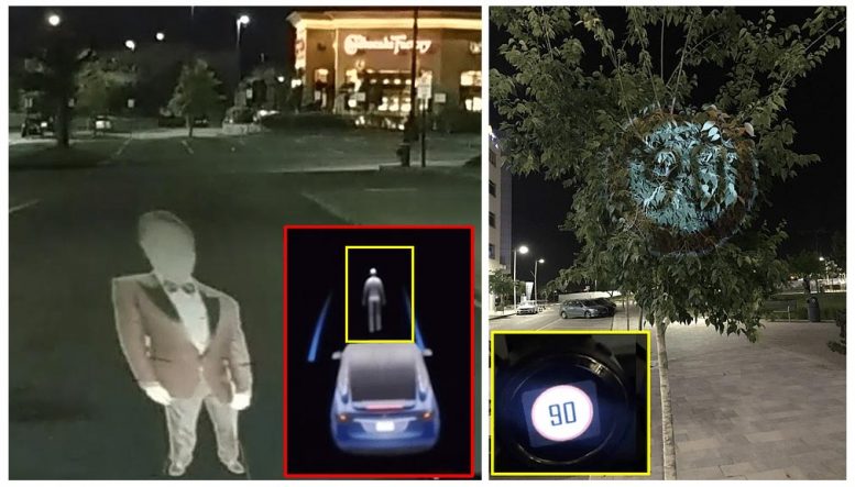 Fooling Autonomous-Vehicle Systems With Phantom Images