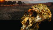 Fossil Paranthropus robustus
