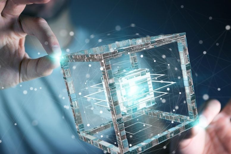 Futuristic Cube Technology