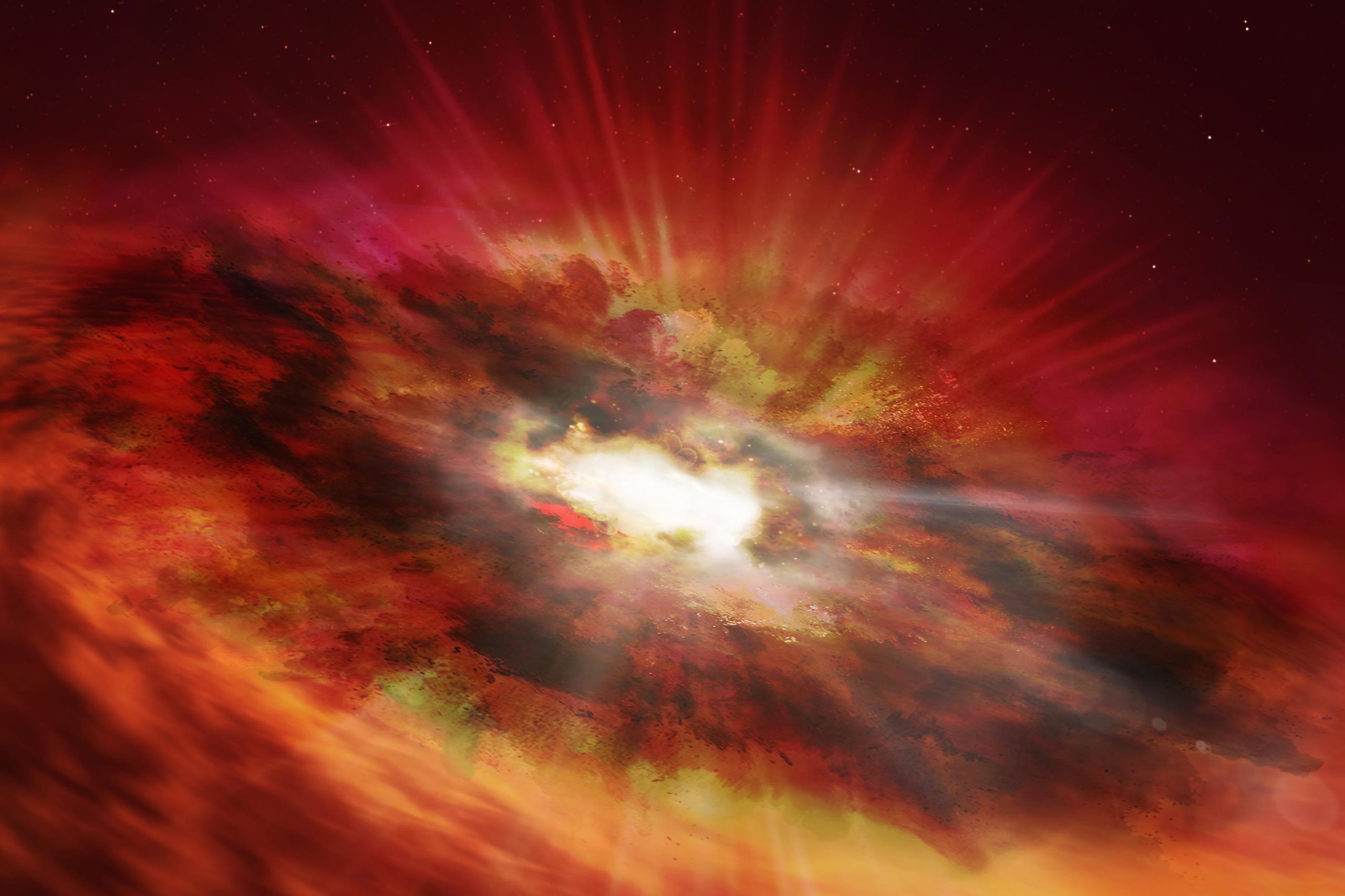 Hubble ujawnia dziwną utratę pierścienia ewolucyjnego z Świtu Wszechświata