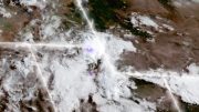 GOES 17 Fireball Over Northern Utah
