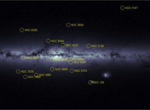 New ESA Image of the Milky Way and of Its Neighboring Magellanic Clouds