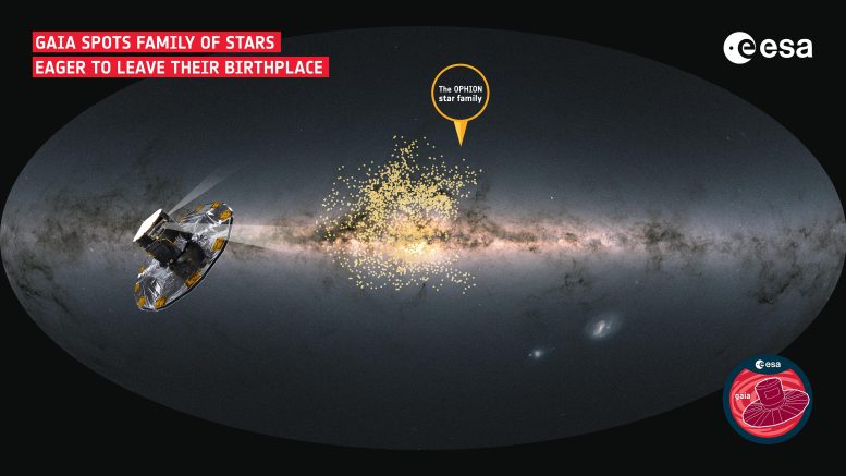 가이아가 이상한 별 가족을 발견하다