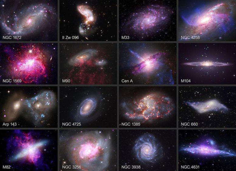 Galactic Images From Chandra and Other Telescopes