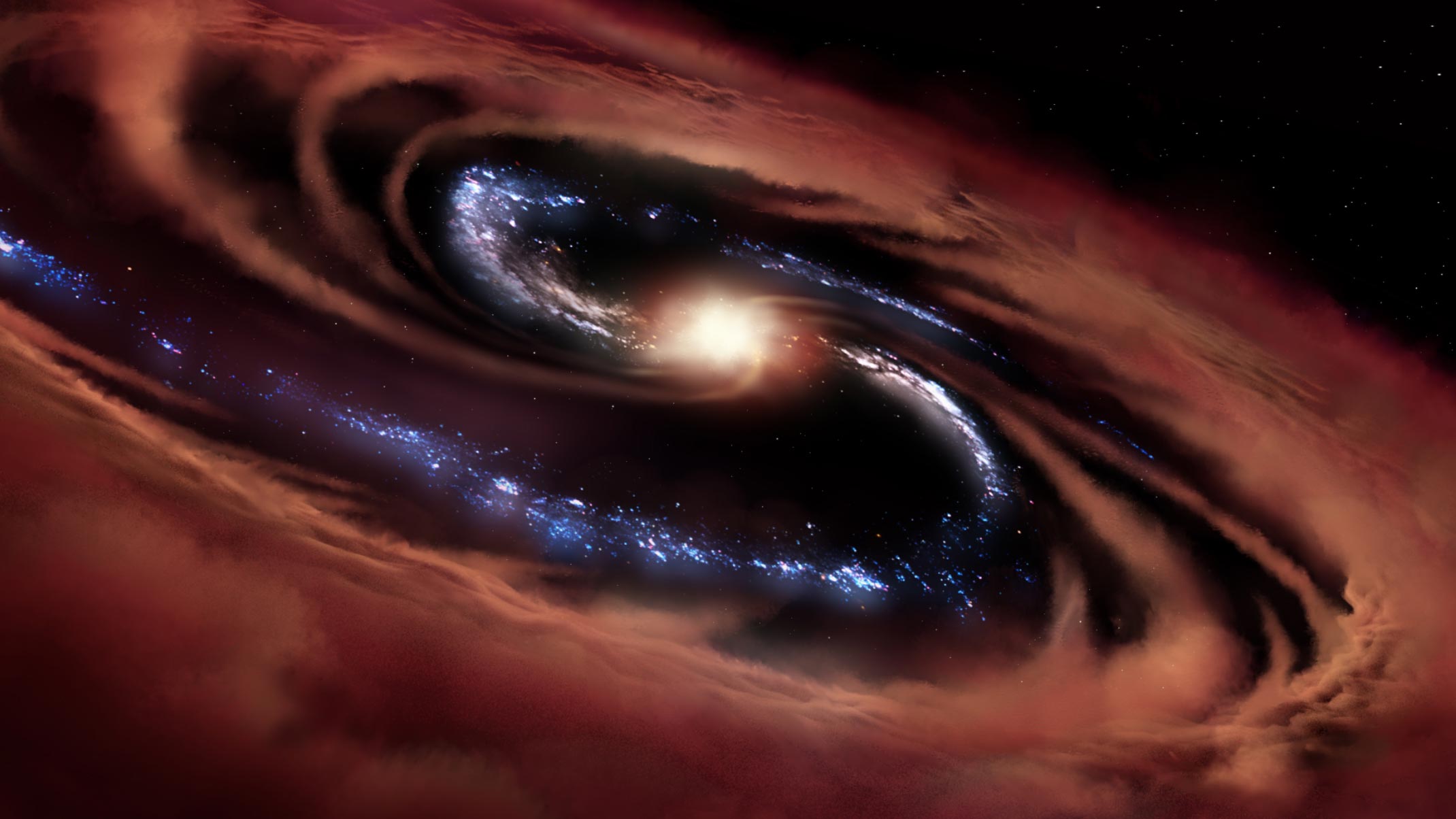Galaxy Survives Black Hole's Feast â€“ â€œGoes Against All the Current Scientific Predictionsâ€ - SciTechDaily