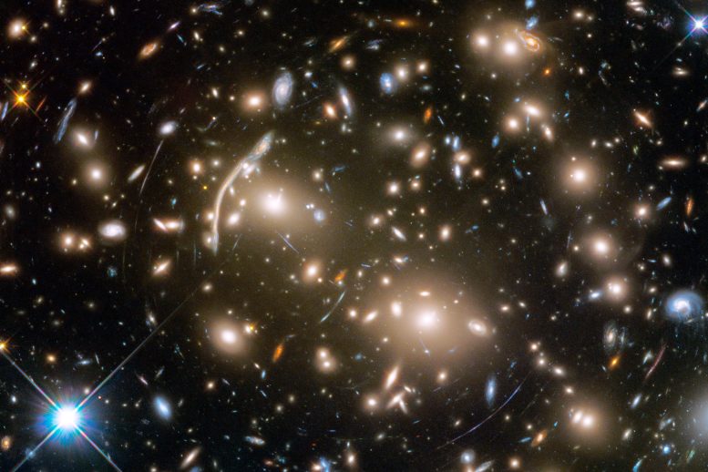 Galaxy Cluster Abell 370 Hubble Rotated