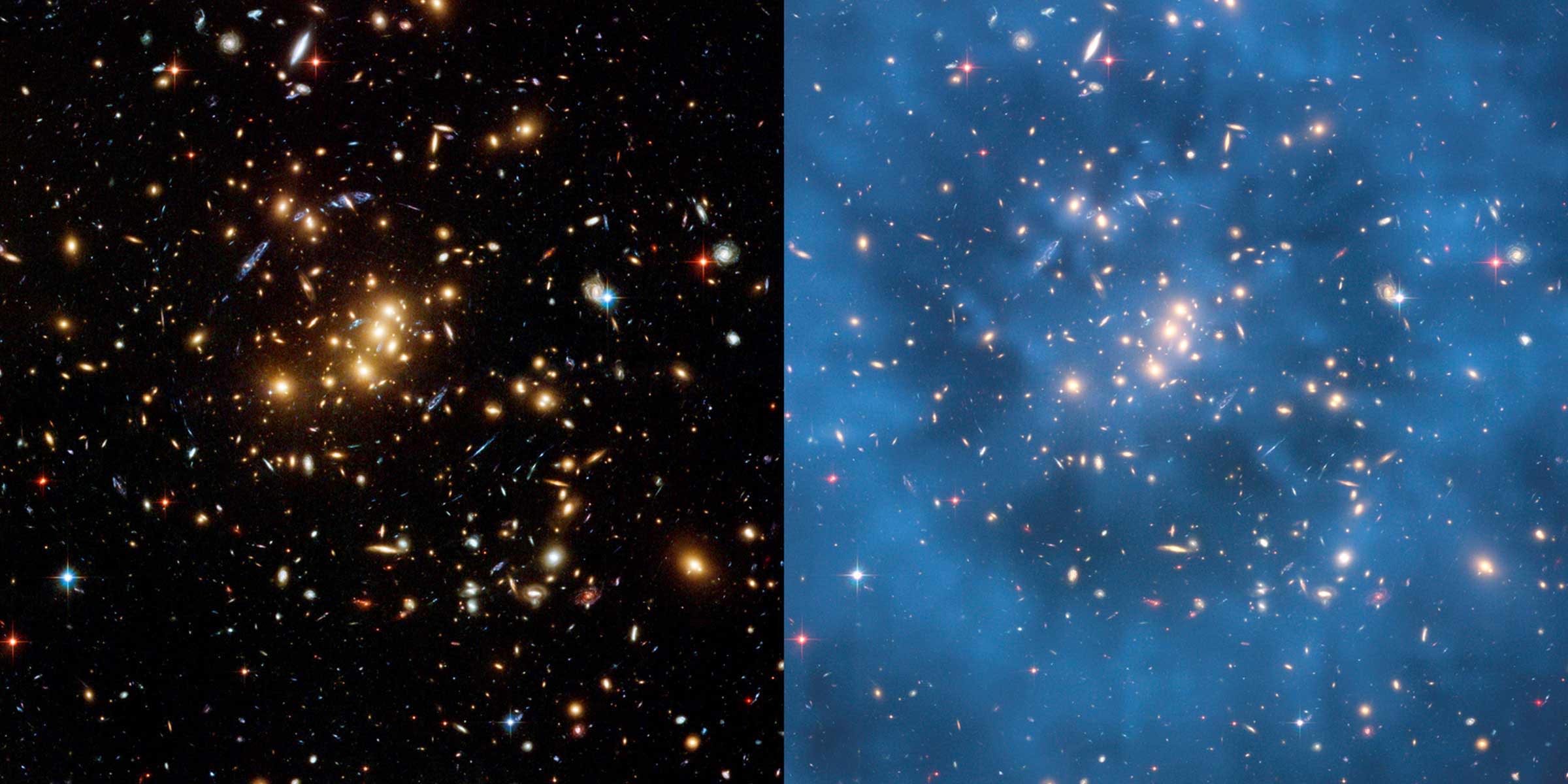 Premena neviditeľnej temnej hmoty na viditeľné svetlo