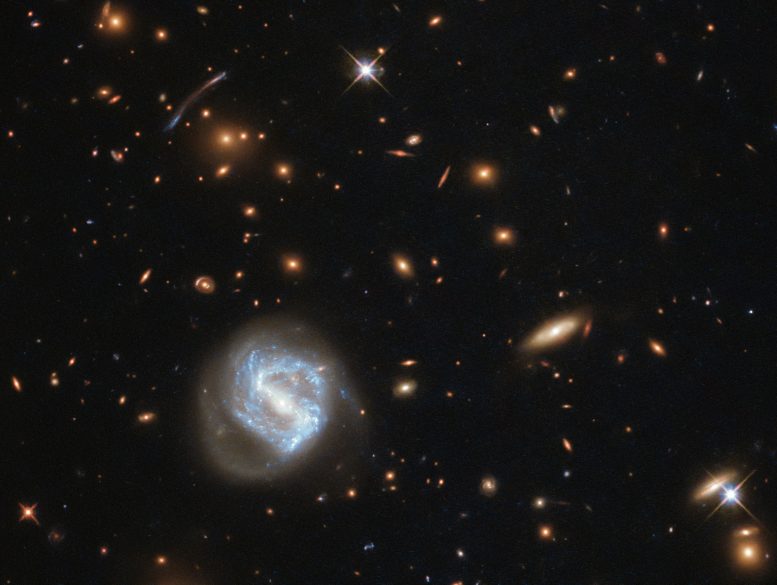 Galaxy Cluster Hubble Space Telescope