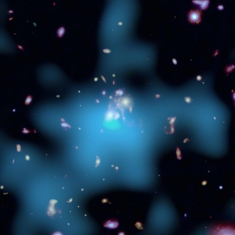 Galaxy Cluster SpARCS104922.6+564032.5