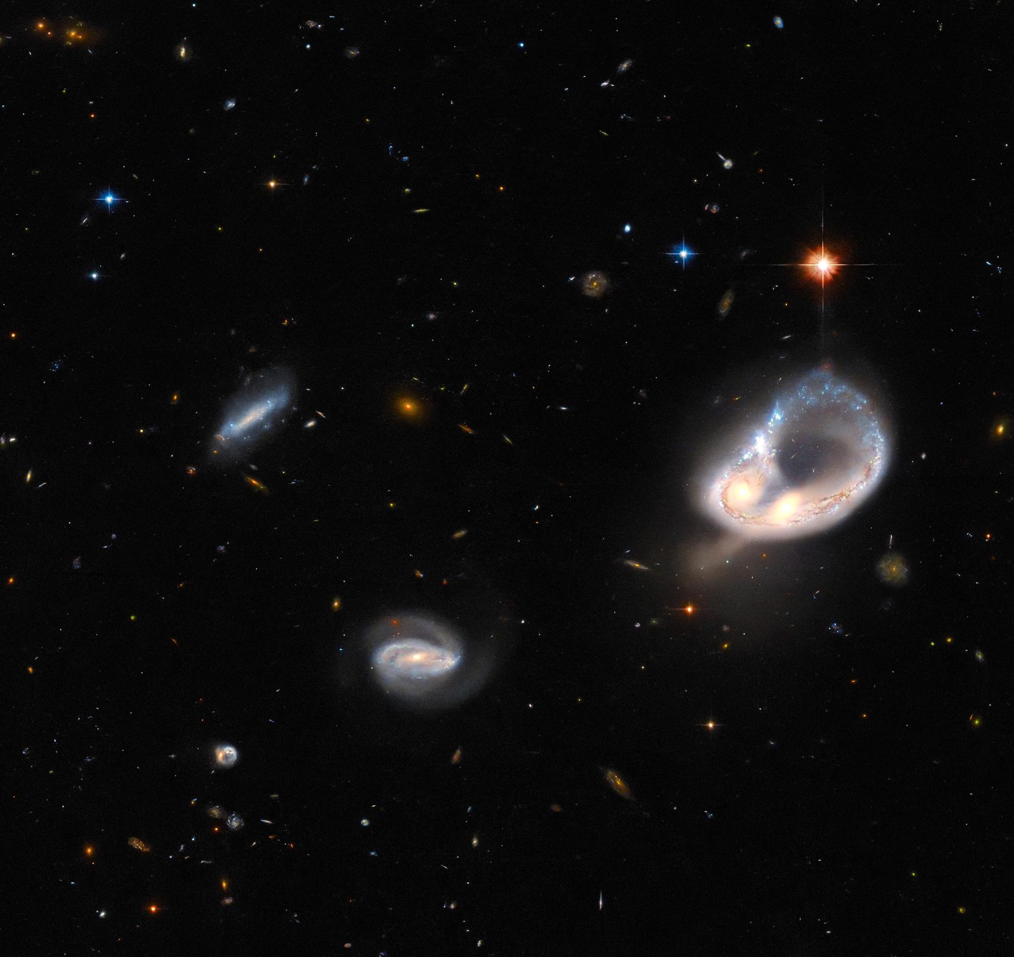 Galaxy Merger Arp-Madore 417-391