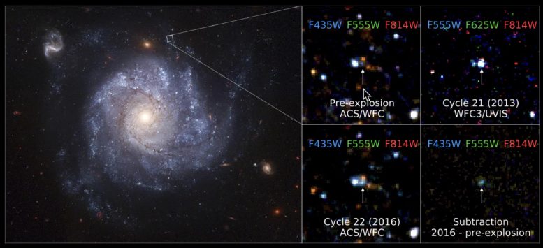 Galaxy NGC 1309 Supernova 2012Z