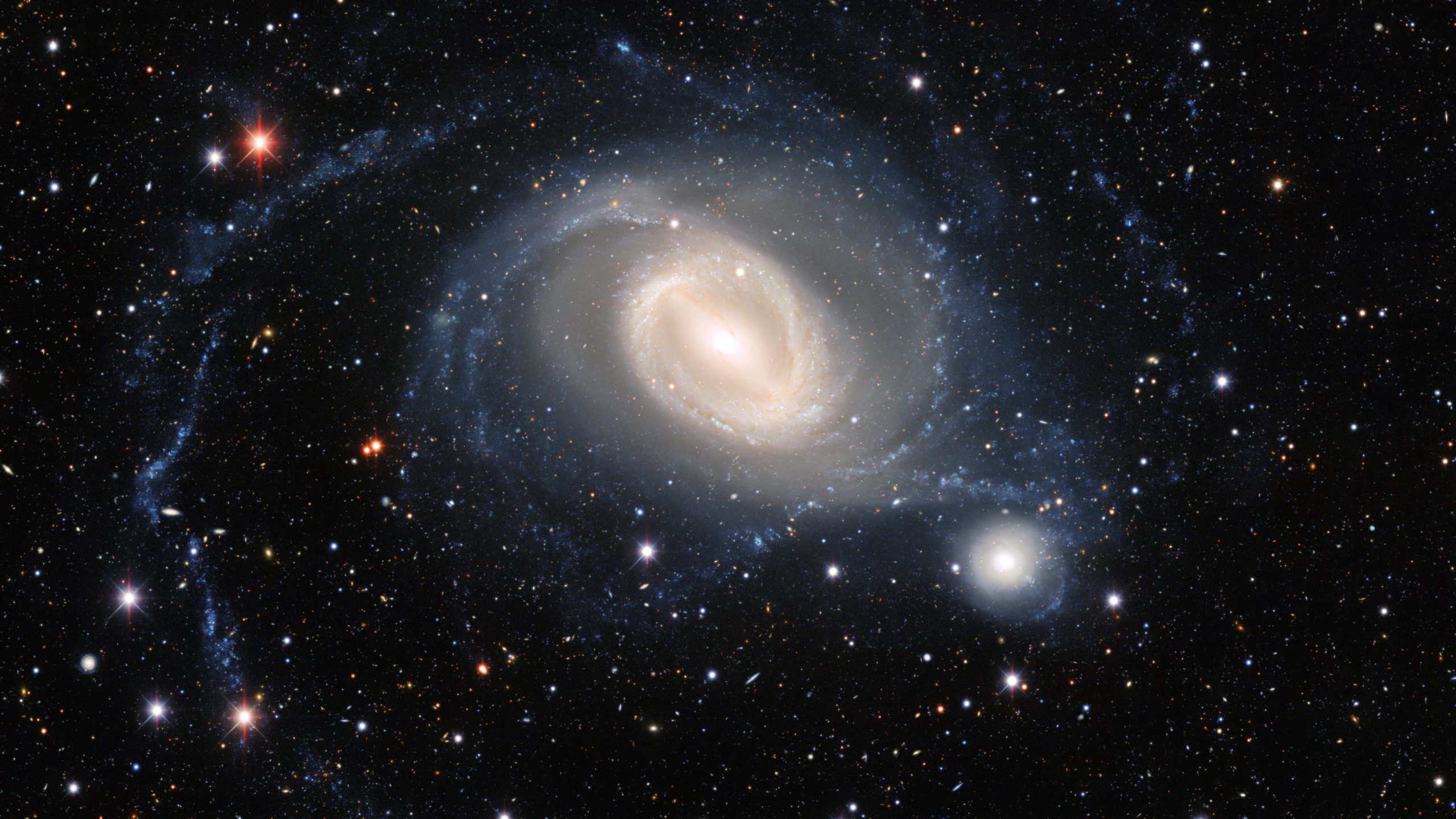 تصوير باليه المجرة بواسطة كاميرا الطاقة المظلمة الحديثة