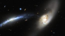 Galaxy NGC 2798 and Galaxy NGC 2799