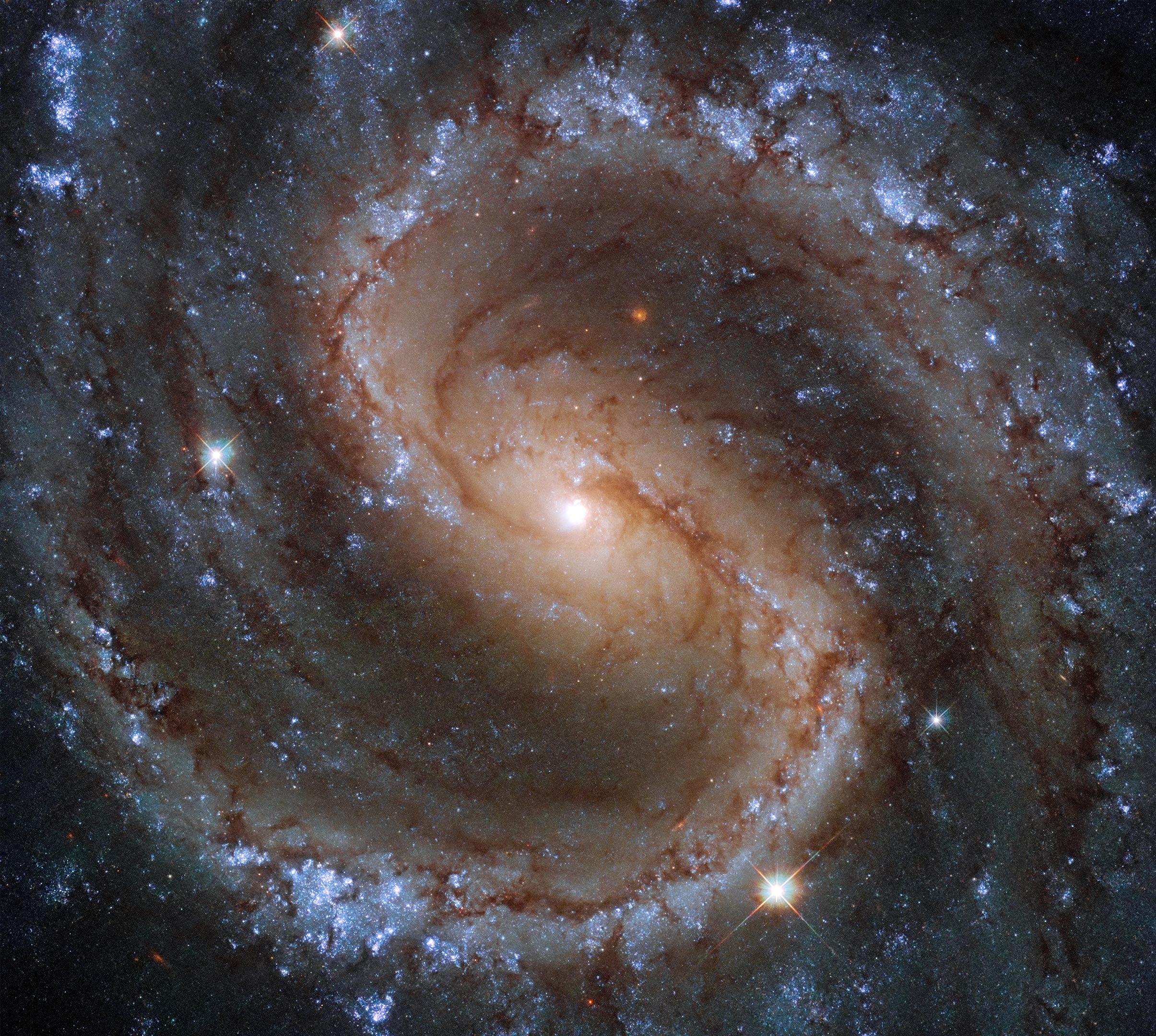 Hubble reveals the colors of the “Lost Galaxy” in extreme detail