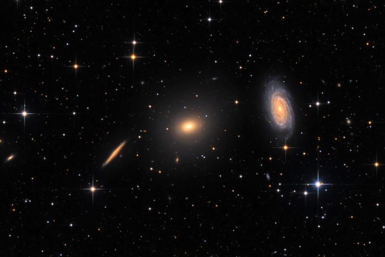 Galaxy NGC5982 and NGC5985