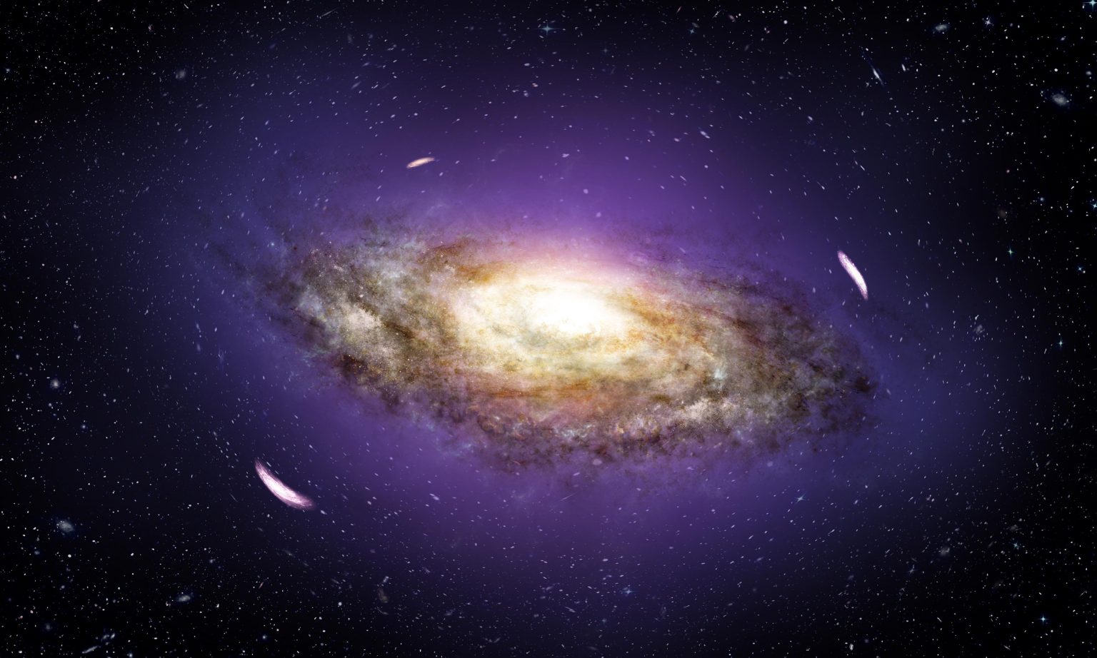 Astronomers Discover New Way to “See” Elusive Dark Matter Halos