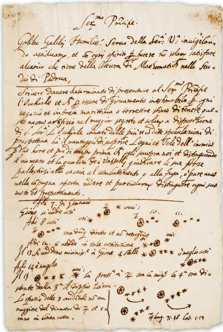Galileo Notebook Page