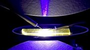 Gallium Nitride Purple Surface Emitting Laser