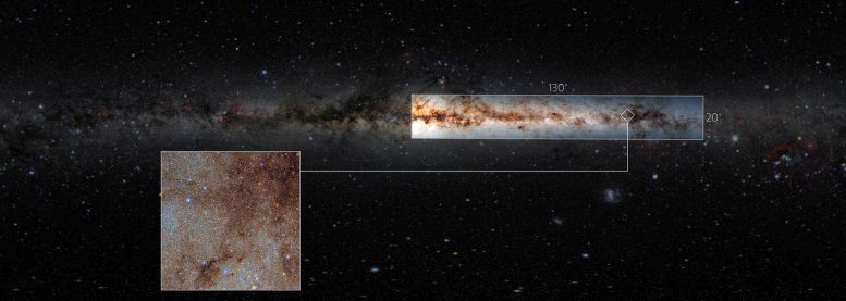 Gargantuan Astronomical Data Tapestry of Milky Way