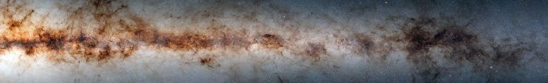 Gargantuan Astronomical Milky Way Data Tapestry