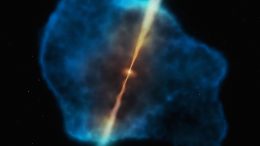 Gas Halo Surrounds Distant Quasar