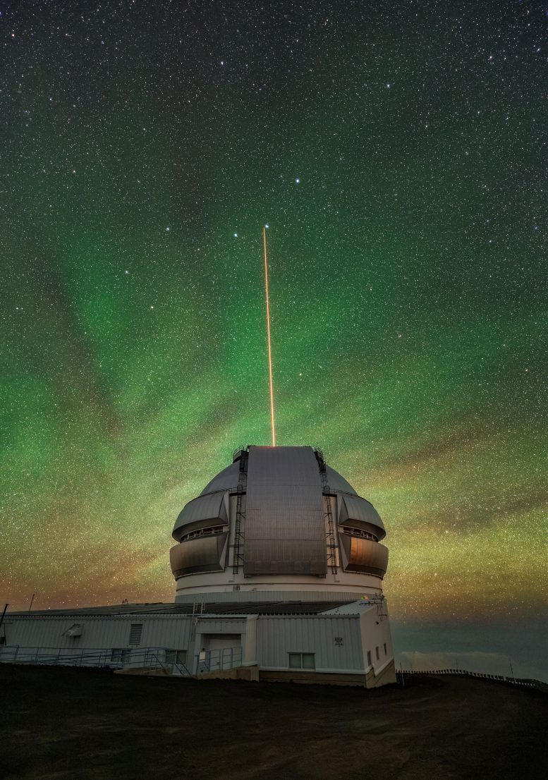 Gemini North Telescope Laser Guide Star