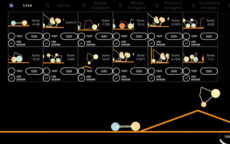 Genetic Car Designer Game