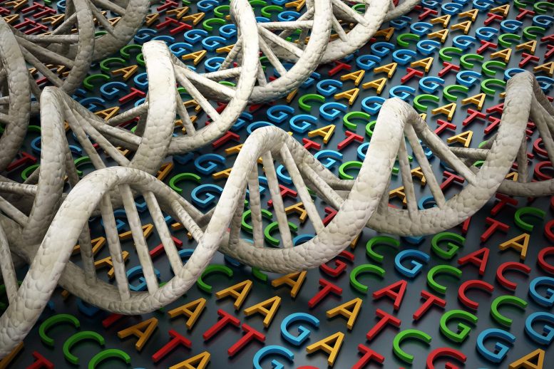 Genetic Code DNA Concept Illustration