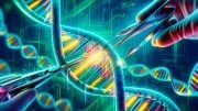 Genetic Editing DNA Concept