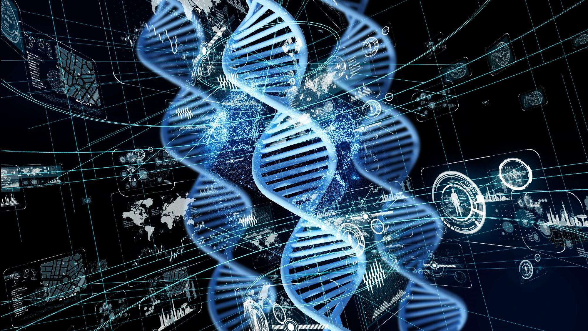 Genetic Engineering DNA Concept