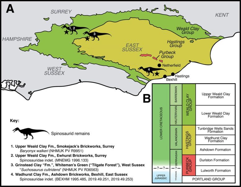 Geological Context of the Lower Cretaceous Deposits of Southeast England