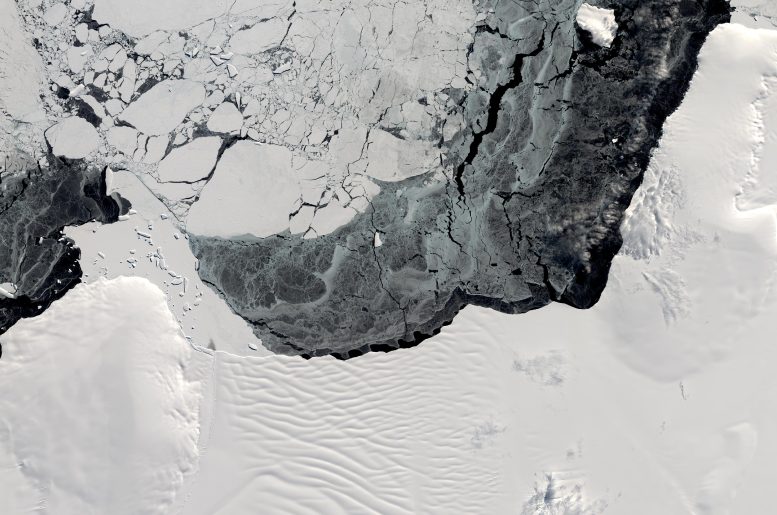 Getz Ice Shelf of the Amundsen Sector, West Antarctica