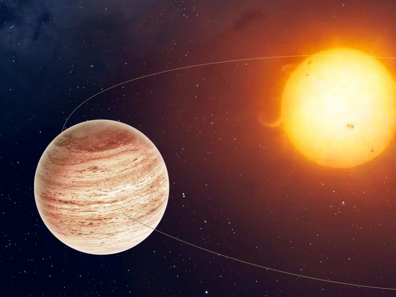 Giant Exoplanet Orbit