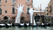 Giant Hands Support Venice