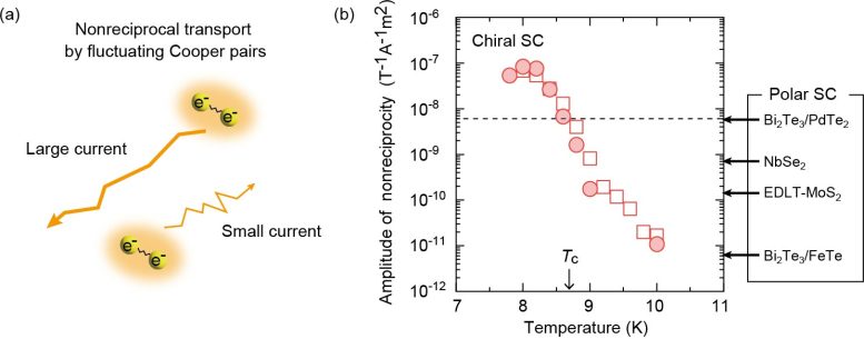 Giant Nonreciprocal Transports in a Chiral Organic Superconductor