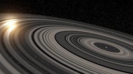 Gigantic Ring System Around J1407b Much Larger Than Saturn’s