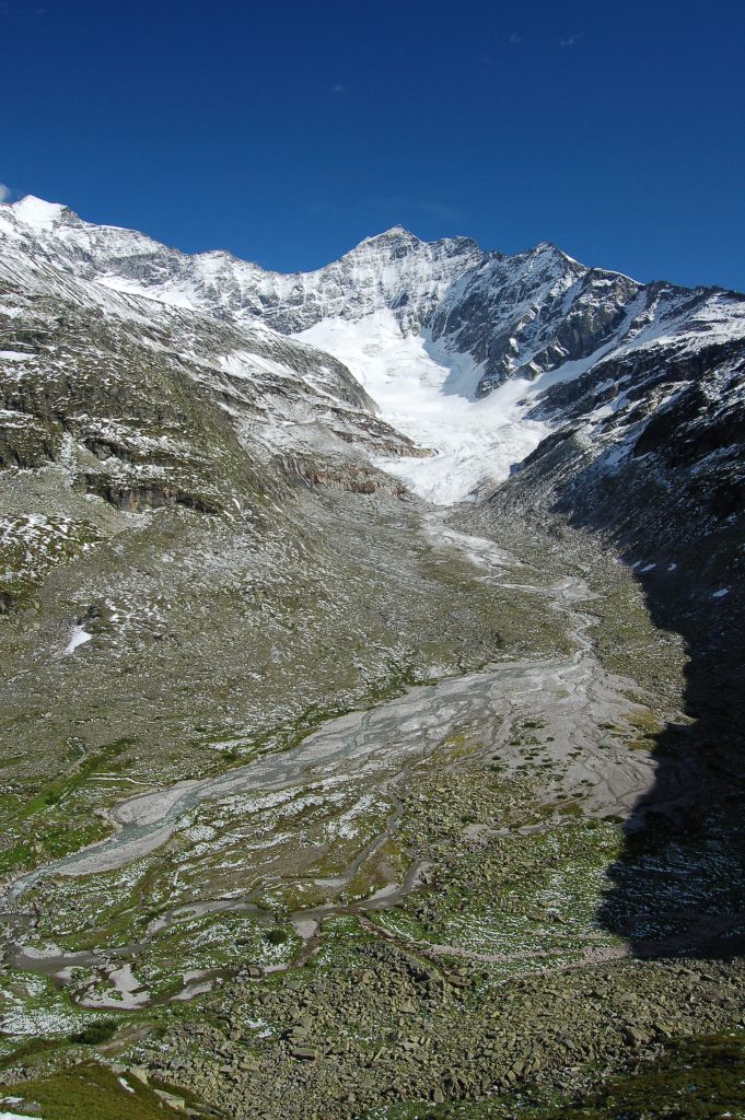 Glacial Retreat in the European Alps, Odenwinkelkees, Austria
