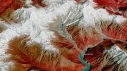 Glacier Avalanches in the Sedongpu Region, China