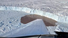 Glacier Undercutting in Action