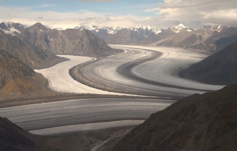 Glaciers in the Westcanadian Yukon